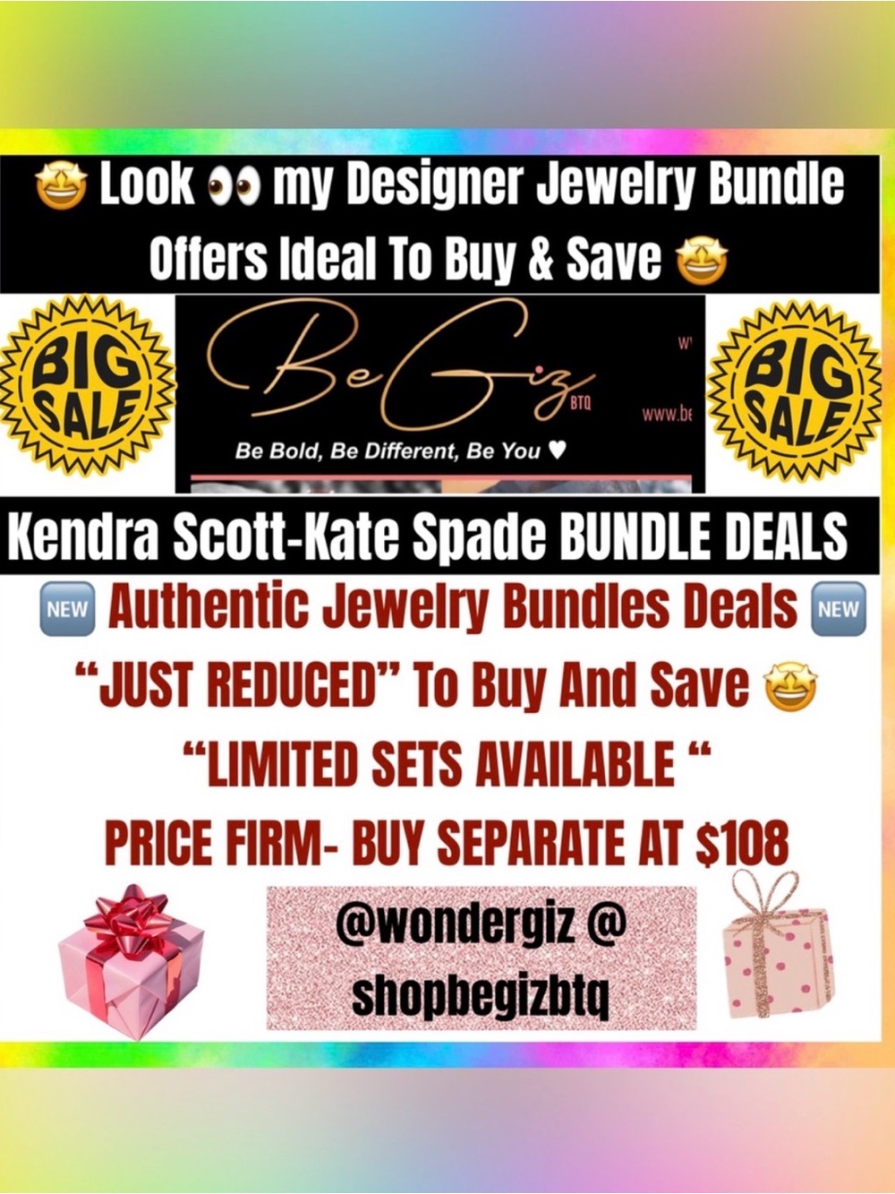 🆕Authentic Kate Spade Special Promotion Bundle Jewelry Set To Buy Now and Save
